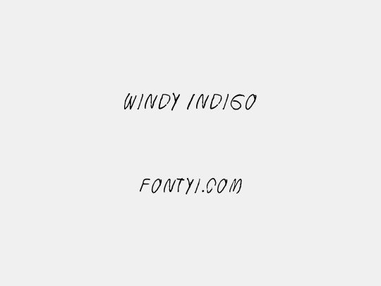 Windy Indigo