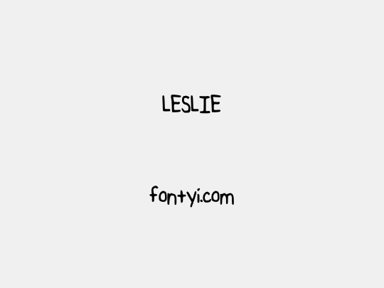 LESLIE