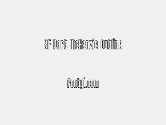 SF Port McKenzie Outline