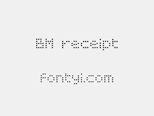 BM receipt