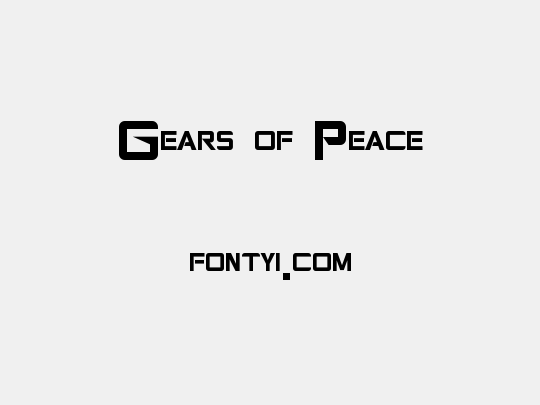 Gears of Peace