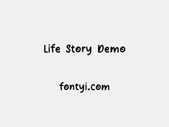 Life Story Demo