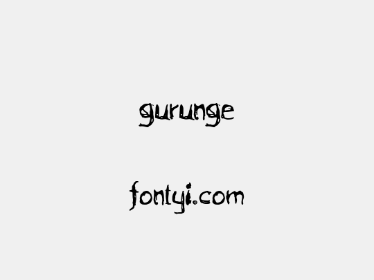 gurunge