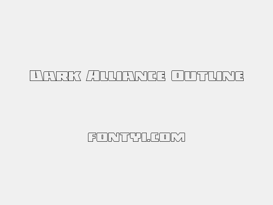Dark Alliance Outline
