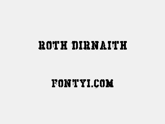 Roth Dirnaith