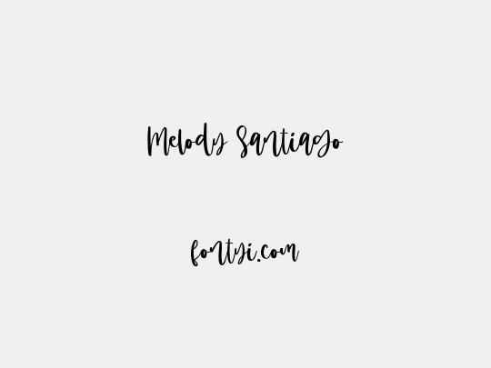 Melody Santiago