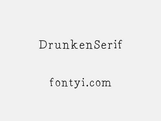DrunkenSerif