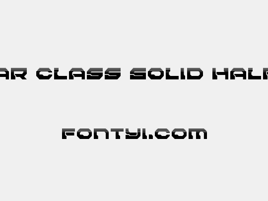 Pulsar Class Solid Halftone