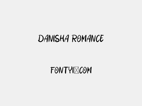Danisha Romance