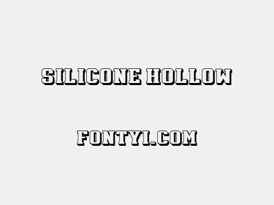 Silicone Hollow