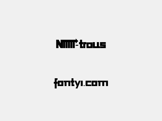 Niiiii-trous