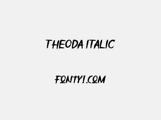 THEODA ITALIC