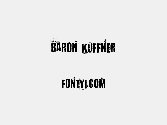 Baron Kuffner