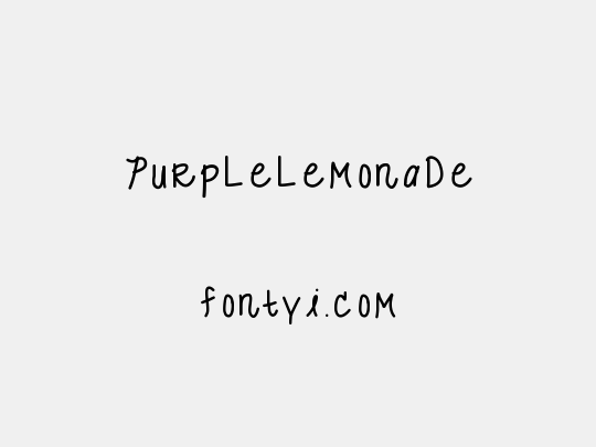 Purplelemonade