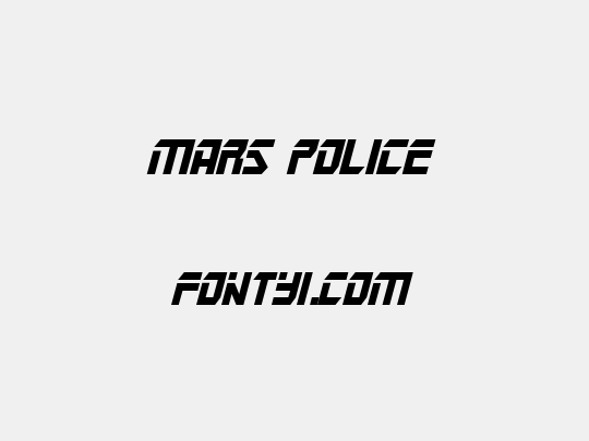 Mars Police