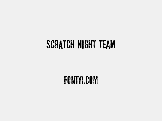 Scratch Night Team