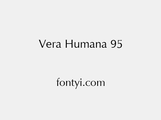 Vera Humana 95
