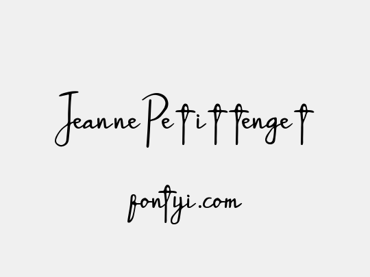 JeannePetittenget