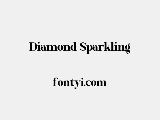 Diamond Sparkling