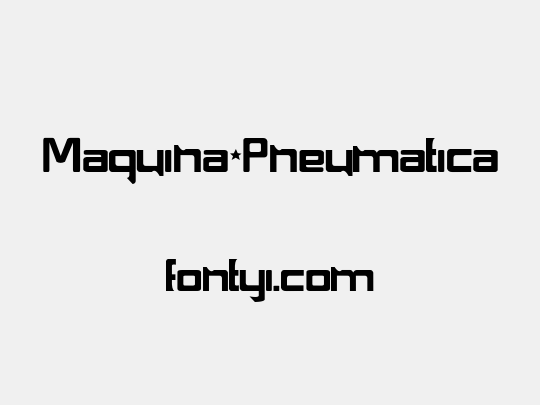 Maquina Pneumatica