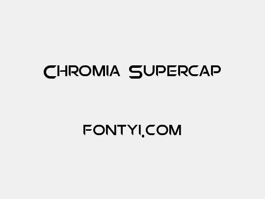 Chromia Supercap