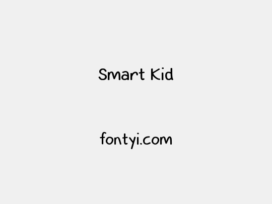 Smart Kid