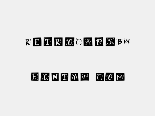 RetroCapsBW