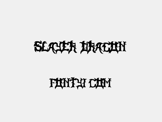 Slayer Dragon