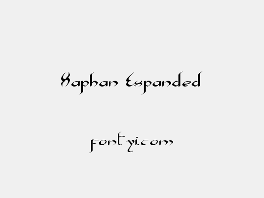 Xaphan Expanded
