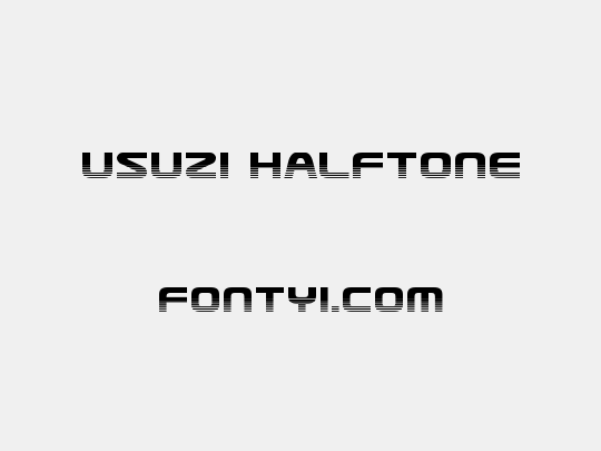 Usuzi Halftone