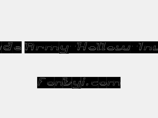 Brigade Army-Hollow-Inverse