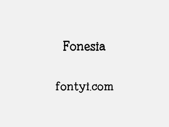 Fonesia