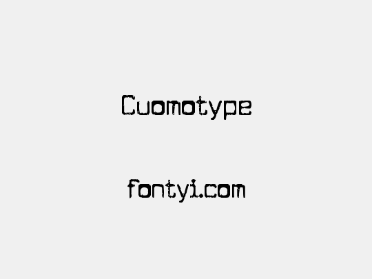 Cuomotype