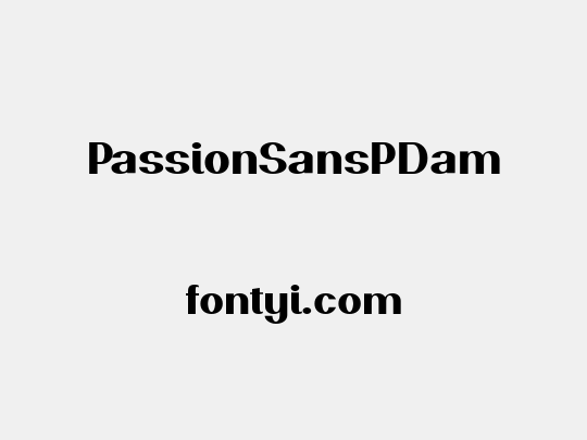 PassionSansPDam