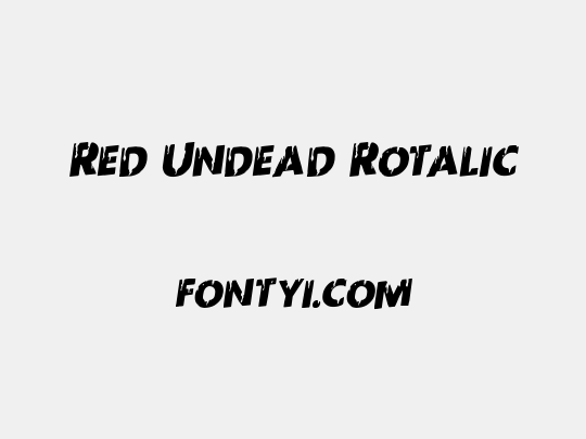 Red Undead Rotalic