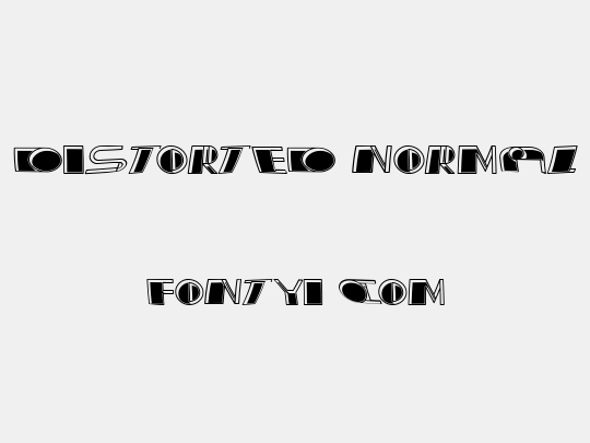 Distorted Normal