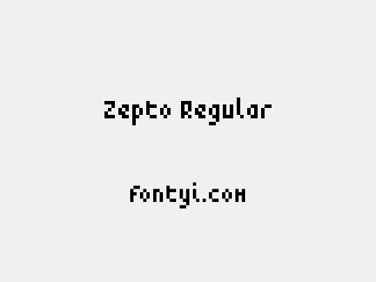 Zepto Regular