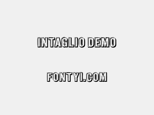 Intaglio DEMO