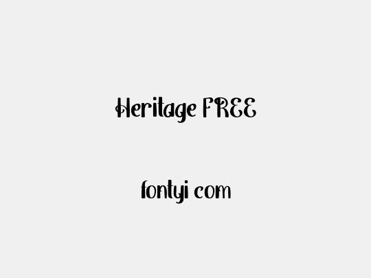 Heritage FREE