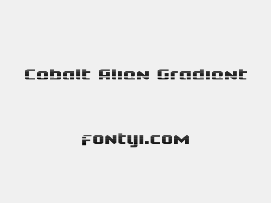 Cobalt Alien Gradient