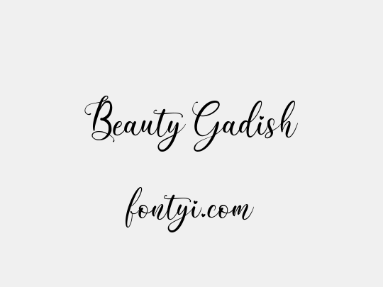 Beauty Gadish