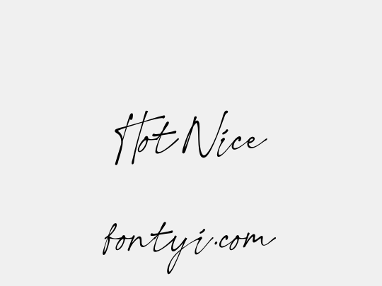 Hot Nice