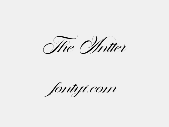 The Antter