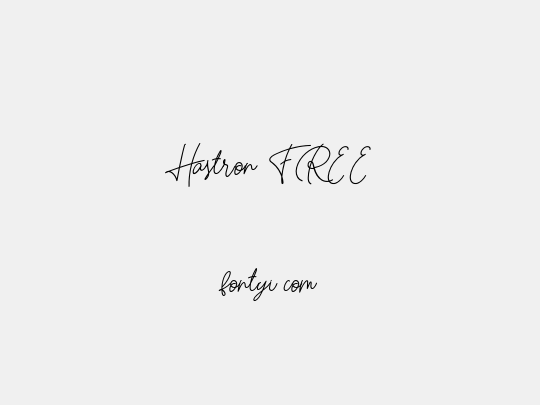 Hastron FREE