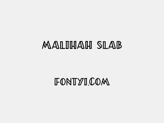 Malihah Slab