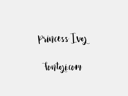 Princess Ivy