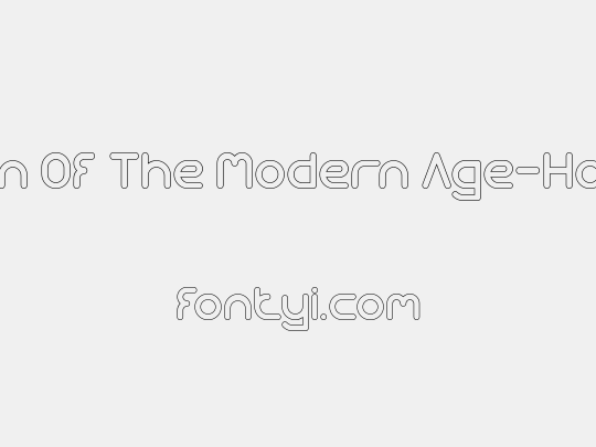 Queen Of The Modern Age-Hollow
