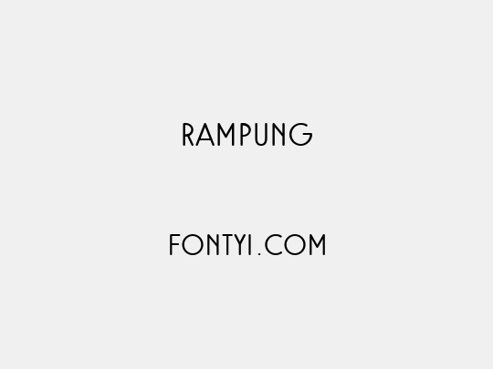 Rampung