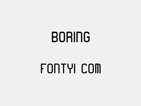 boring