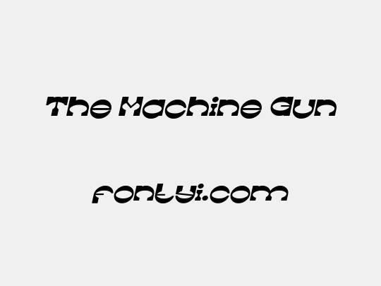 The Machine Gun